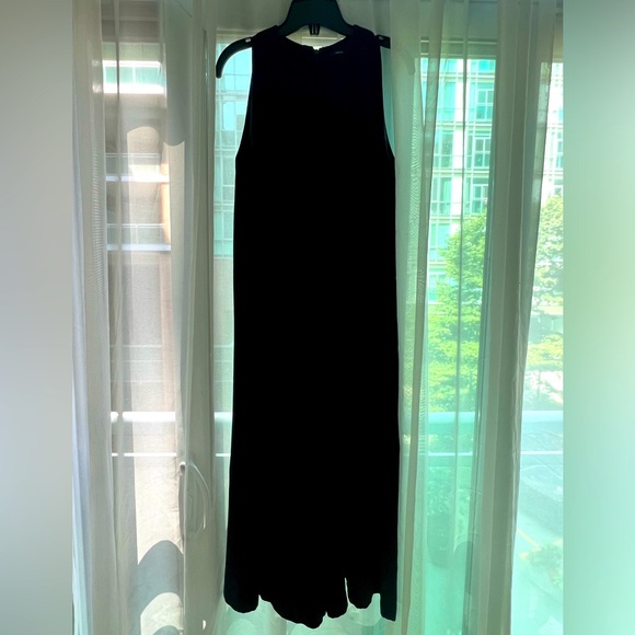 French Connection black wideleg women’s jumpsuit with pockets size US8 - Picture 1 of 3